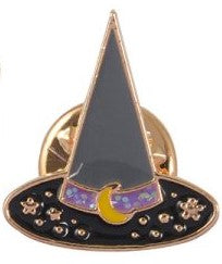 Witch's Hat Enamel Pin / Brooch